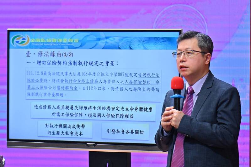 保單強制執行爆量惹民怨 政院拍板「保險法」修正豁免範圍