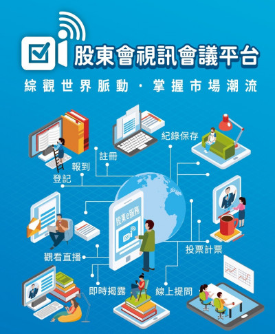 上市櫃公司採股東會視訊平台將逾119家 再創新高
