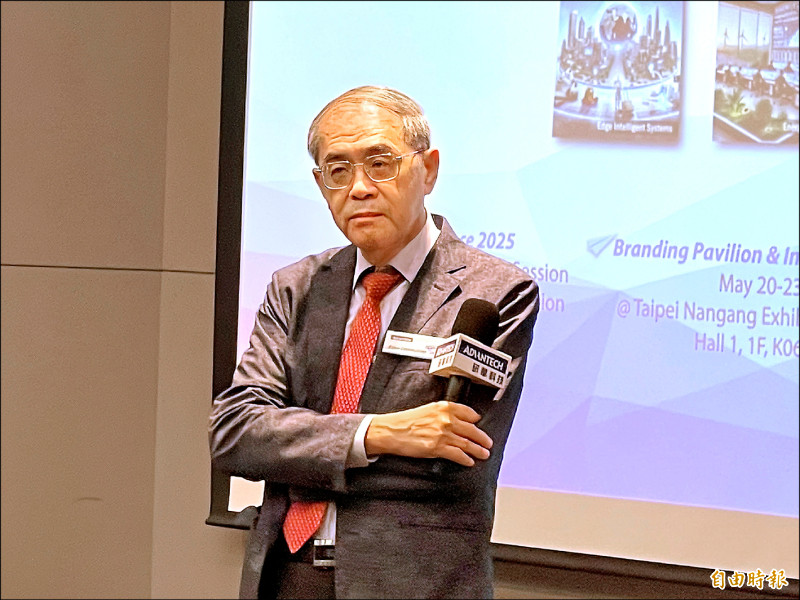 台幣強升尚在可忍受範圍 研華董座劉克振：匯兌差價將自行吸收