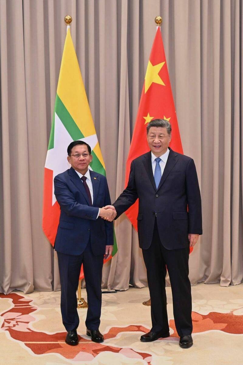 中國國企向緬甸提供軍備 空巴被迫撤資