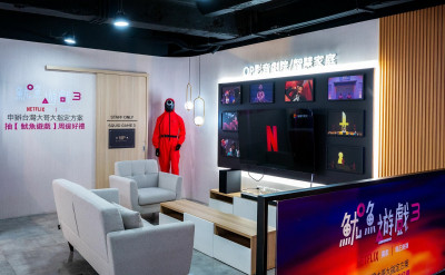 重現「魷魚遊戲」經典場景！台灣大攜手Netflix打造主題店
