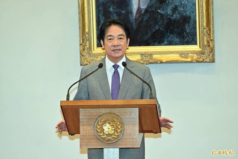 賴清德：關稅談判將向國會報告取得同意 盼在野黨多支持