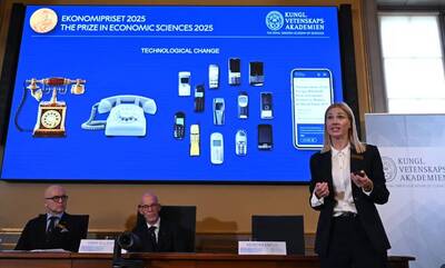 諾貝爾經濟學獎3學者獲榮耀  闡釋創新驅動經濟成長