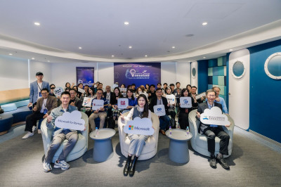 微軟新創加速器亞灣登場 三大成功案例領軍AI創新生態鏈