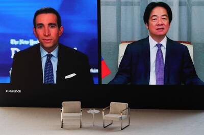 紐時DealBook峰會採訪賴清德記者超大咖 財經網紅：等同對華爾街講話