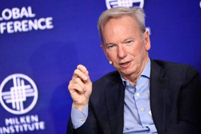 前Google執行長施密特：資金不足卡中國AI發展 美中差距將擴大