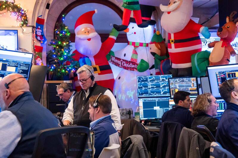 美股收盤》耶誕行情拉抬！標普道瓊再創新高 台積電ADR走揚