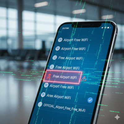 機場免費Wi-Fi竟是陷阱？資安署揭「邪惡雙胞胎」攻擊、1關鍵自保