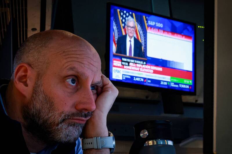 美股收盤》鮑爾談話市場嚇跌！道瓊挫768點 台積電ADR殺2％