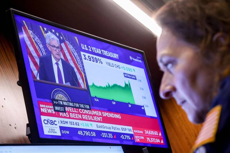 美股收盤》道瓊連五黑！聯電ADR飆逾9％