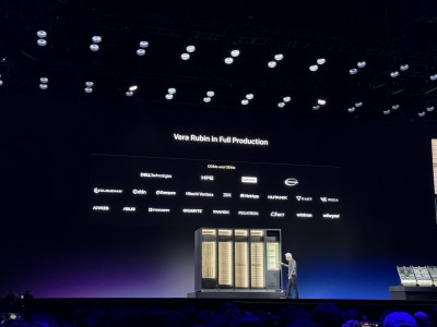 NVIDIA GTC Taipei》黃仁勳：Vera Rubin已全面量產！感謝台灣