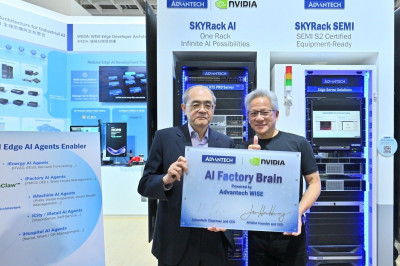 研華董座合體黃仁勳 劉克振：AI走入實體世界