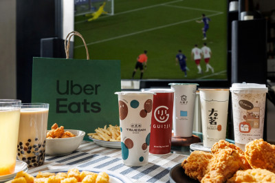 賽事經濟發威！Uber Eats「手搖應援戰」祭買1送1優惠