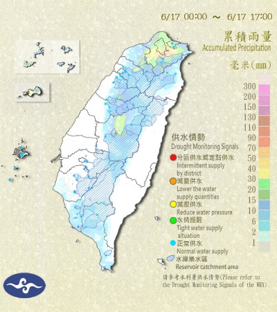 曾文-烏山頭集水區炸雨狂灌近2億噸水 大進補近1座石門水庫