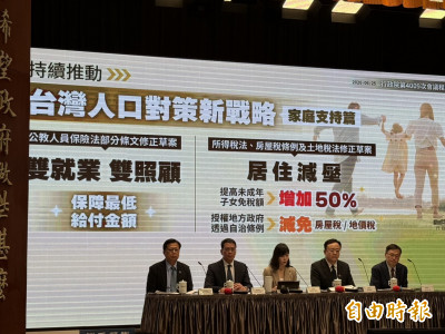 政院拍板養育未成年子女免稅額加碼50％  明年報稅適用