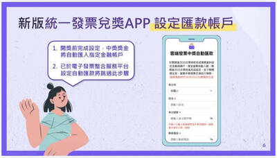 7/1改版！統一發票兌獎APP增8大功能  可設定獎金自動匯款