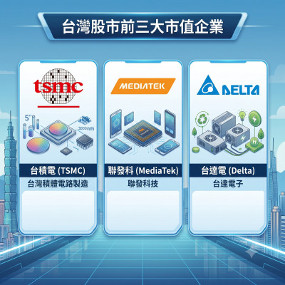 搶登神山1》台股市值3大天王 年增2百萬零股大軍