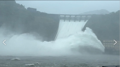 巴威豪雨襲台 石門水庫放流恐破10年紀錄