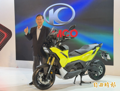 光陽KYMCO跨界越野CV-X45重機今曝光  明年第一季上市
