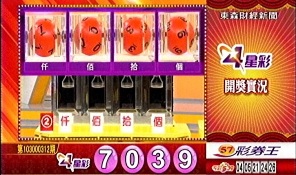 大樂透、今彩539 開獎獎號