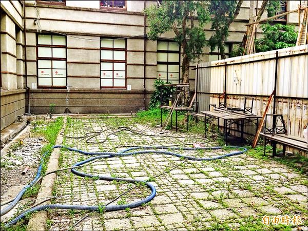 遠雄補強灌漿 松菸古蹟溢漿