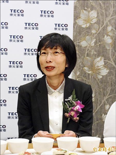 東元董座邱純枝 60歲企業首位女董