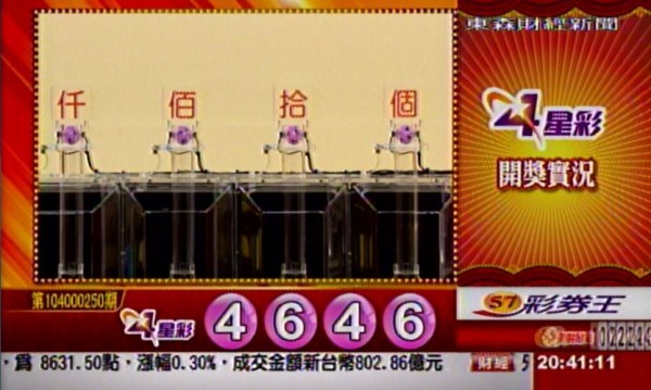 威力彩、今彩538開獎囉!