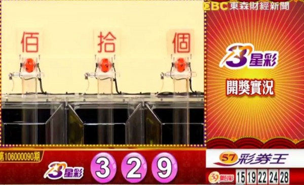 大福彩、今彩539 開獎囉!