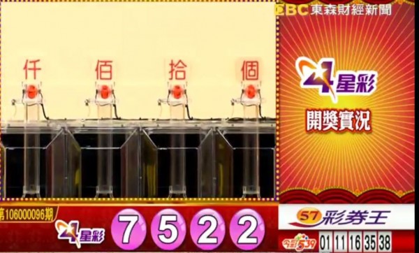 大福彩、今彩539 開獎囉!