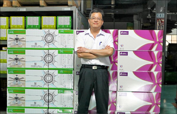 CEO教戰》100%MIT 嘉隆奪吊扇6成市占