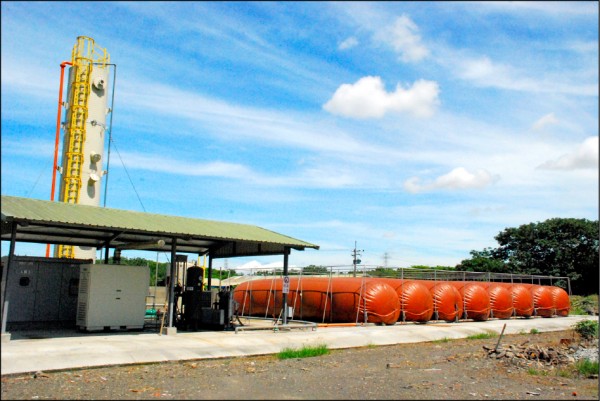 台糖養豬場 沼氣發電自用