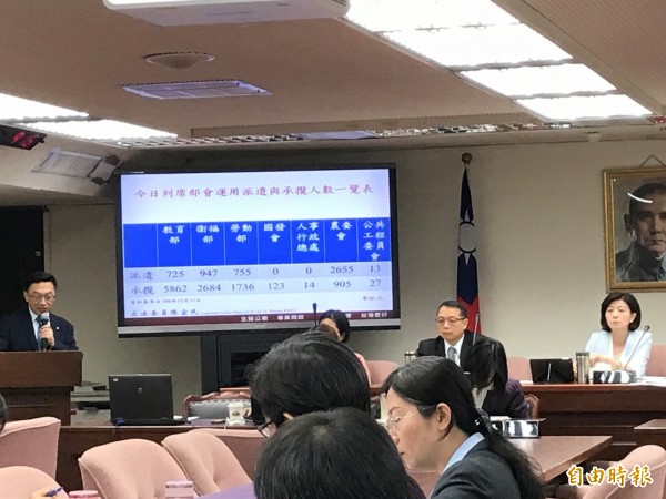 派遣專法何時送 勞動部:下個會期有困難