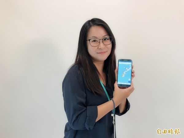 日本自由行達人Verena建議出遊前將所有的行程全貼在google map上，只要走過就刪除，可清楚那些行程還沒完成。（記者高佳菁攝）