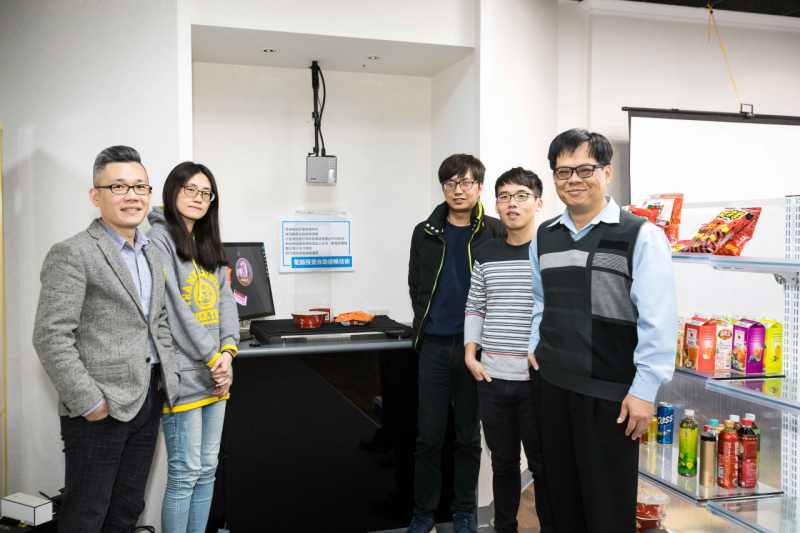 電腦視覺自助結結帳技術可在5秒內判別商品數量、品項，完成 結帳。（圖片由工研院提供）