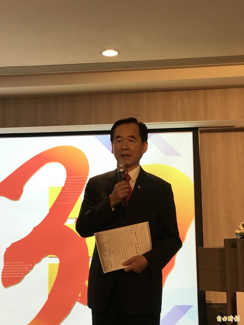 董事長王應傑認為,下半年房市仍有遞延自住買盤購屋,整體房市走價微跌、量回升的格局。(記者徐義平攝)