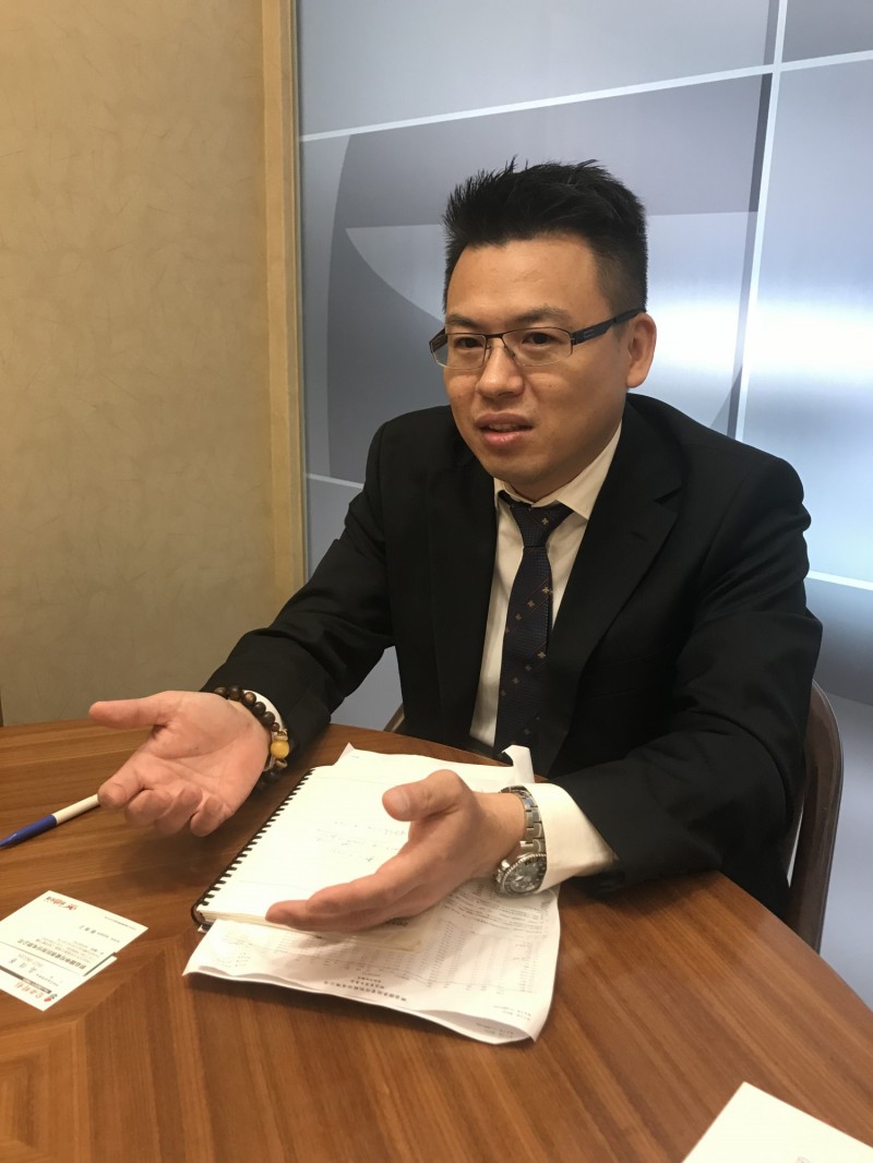 群益投信基金經理蔡彥正（記者高佳菁攝）