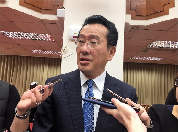 顧立雄︰金融業核心資料 都要儲存在台灣