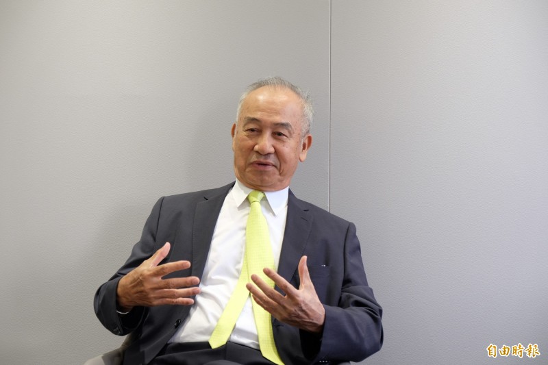 台杉投資公司董事長吳榮義。(記者胡志愷攝)