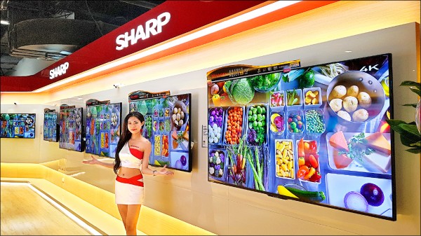 夏普︰8K電視晶片、感測器領先同業