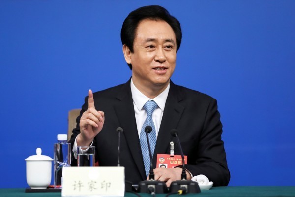 恆大集團董事長許家印。（路透資料照）