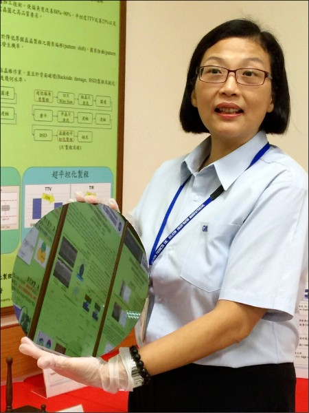 大尺寸矽晶圓市況佳 環球晶:明年更勝今年