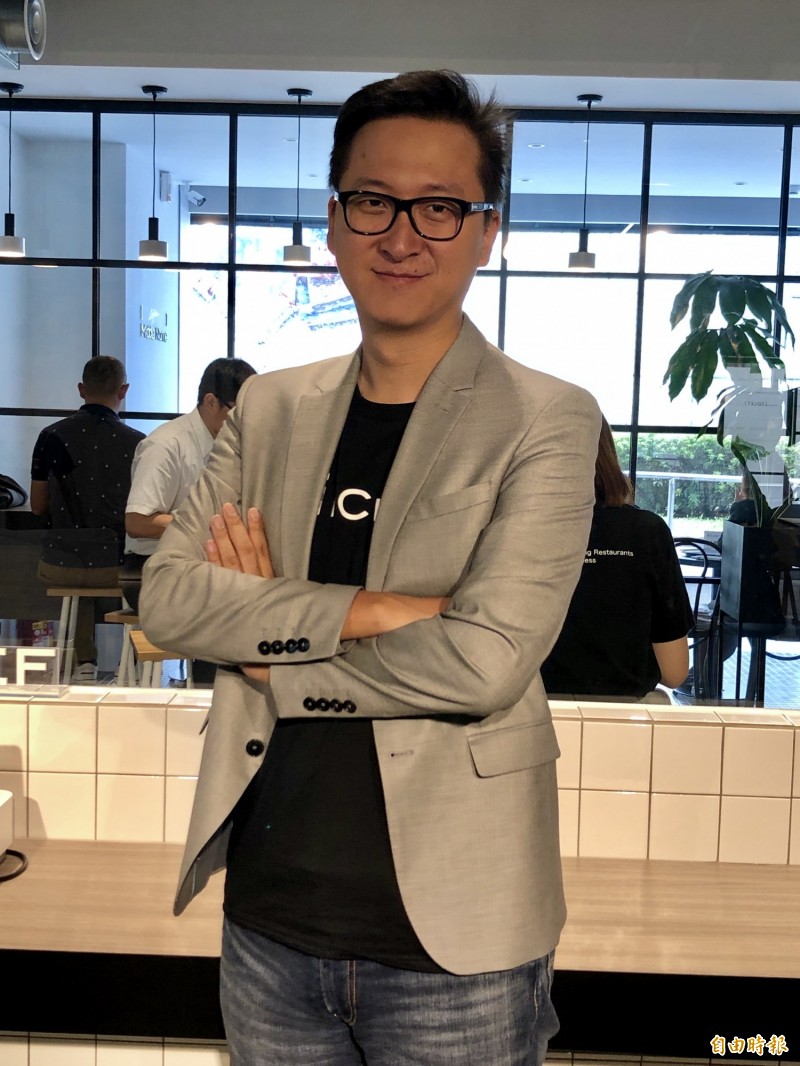 iCHEF共同創辦人程開佑認為,行動支付的補貼宛如消費券效果,可提升消費力。(記者陳炳宏攝)