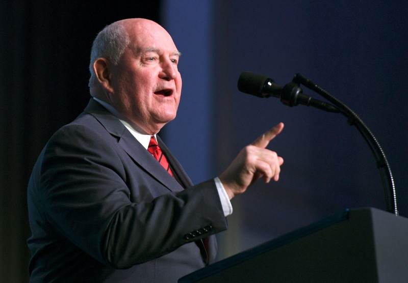 美國農業部長帕度(Sonny Perdue)在推特上透露,中國承諾購買額外1000萬噸的美國大豆。(法新社資料照)