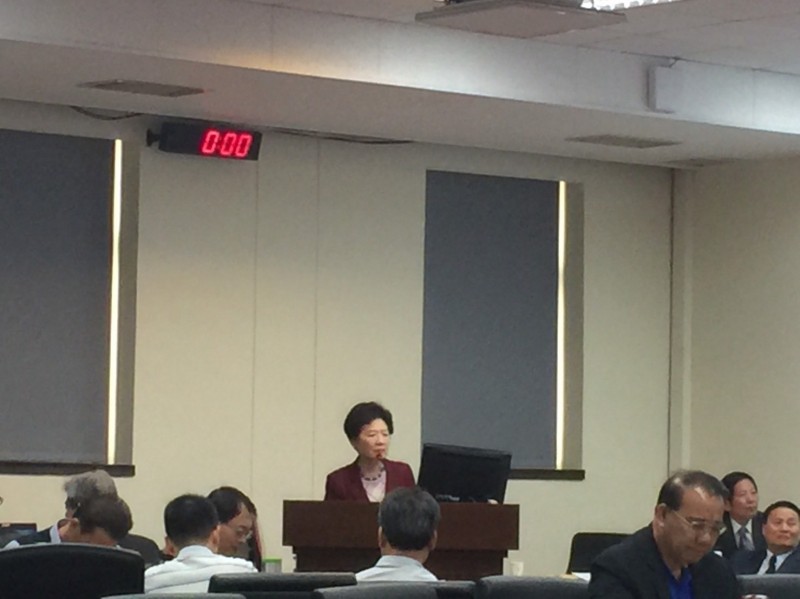 立院經濟委員會今邀請公平會主委黃美瑛列席報告業務概況,並備質詢。(記者廖千瑩攝)