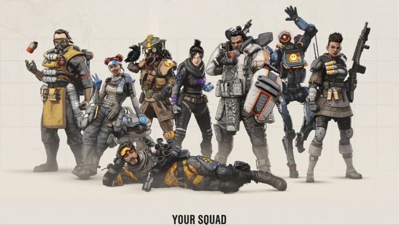 美商藝電（EA）2月初發售的新遊戲《Apex英雄》。（圖擷取自EA官網）