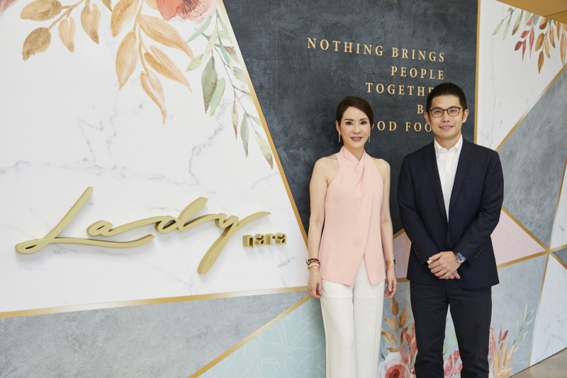 泰國「Lady Nara」海外首家店登台，進駐統一時代百貨台北店卡位，訴求專為女性打造森林花園般的用餐環境，搶進新泰食市場。（圖由統一集團提供）