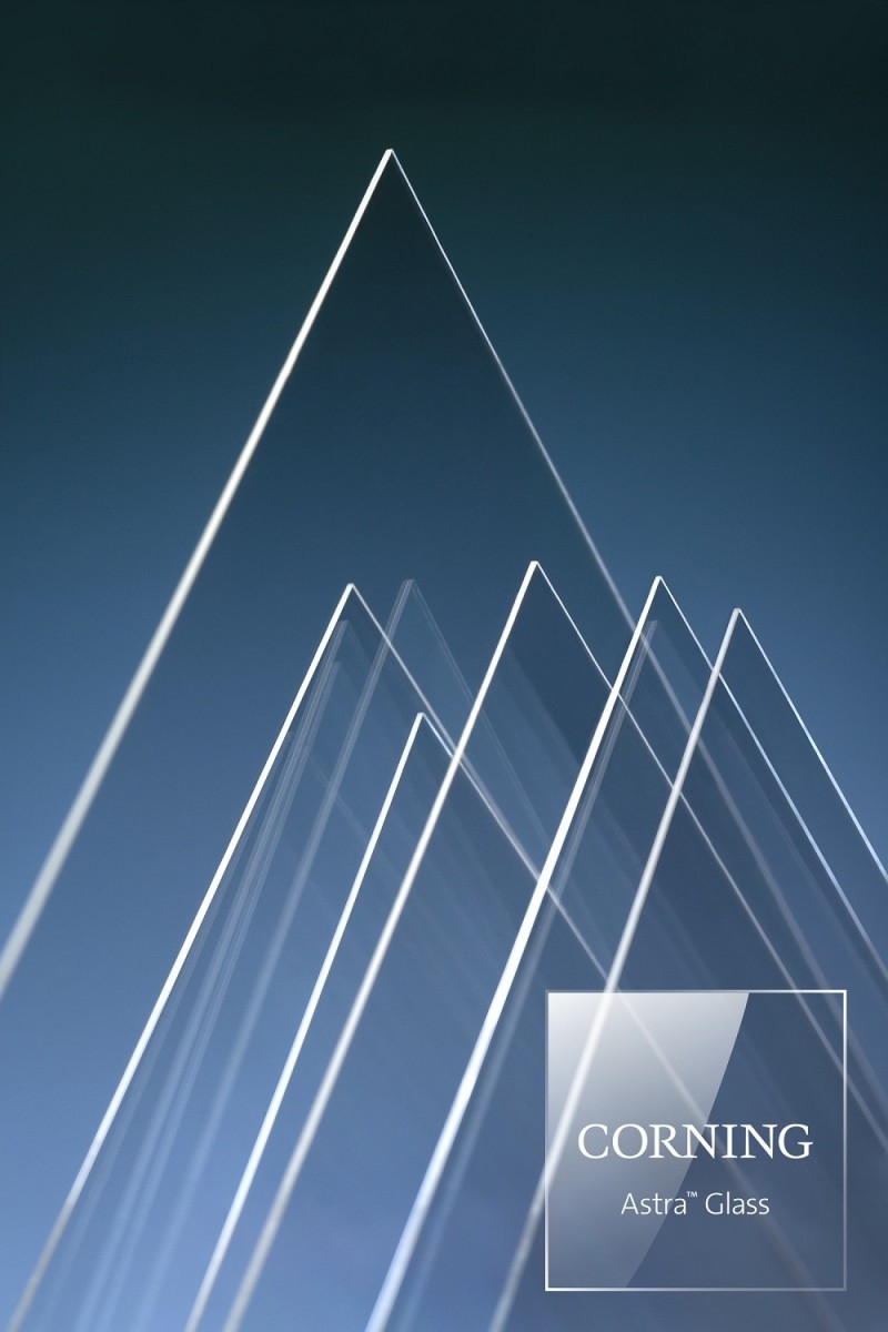 康寧展出新款玻璃基板Corning® Astra™ Glass（康寧提供）