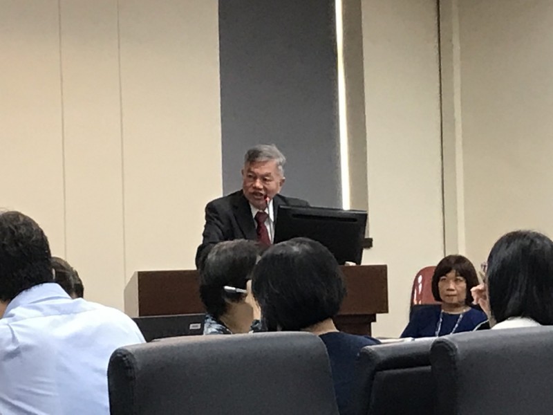 經濟部長沈榮津。(記者李雅雯攝)