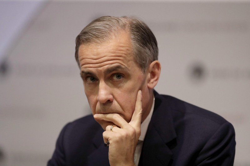 英格蘭銀行總裁卡尼（Mark Carney）今（6）日出席國際金融學院（Institute of International Finance）東京會議。（法新社）