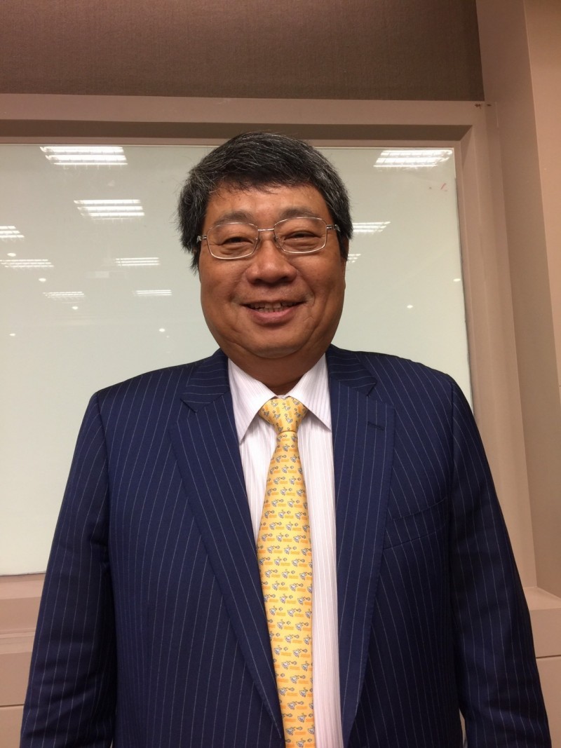 南茂董事長鄭世杰(記者洪友芳攝)